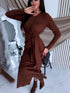 Suknelė "GREECE 24223" - CHOCO